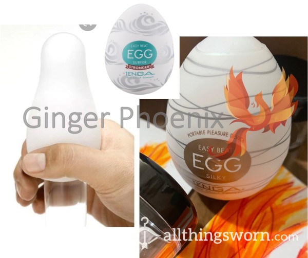 Tenga Egg With My Pussy Scent ;)
