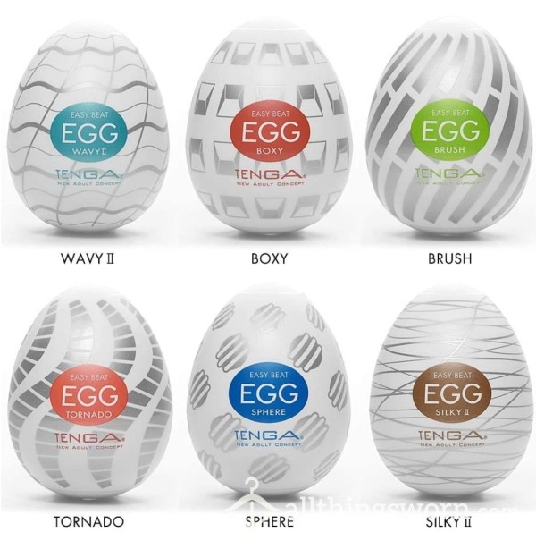 SALE! Tenga Eggs! Use My Juices As Lube 😉 (free Shipping)