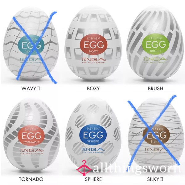 💦Tenga Eggs With Video💦