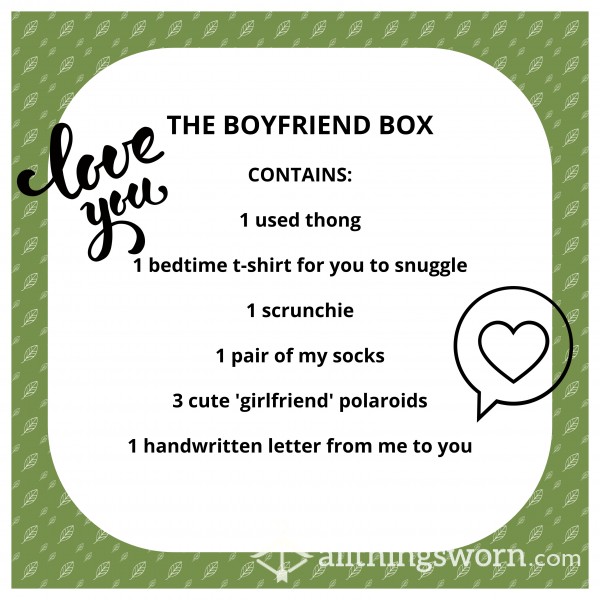 The Boyfriend/girlfriend Box!