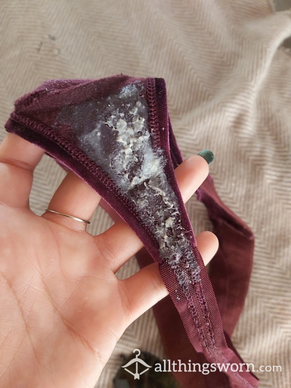 ***SOLD***The Creamiest 2 Day Panties!!