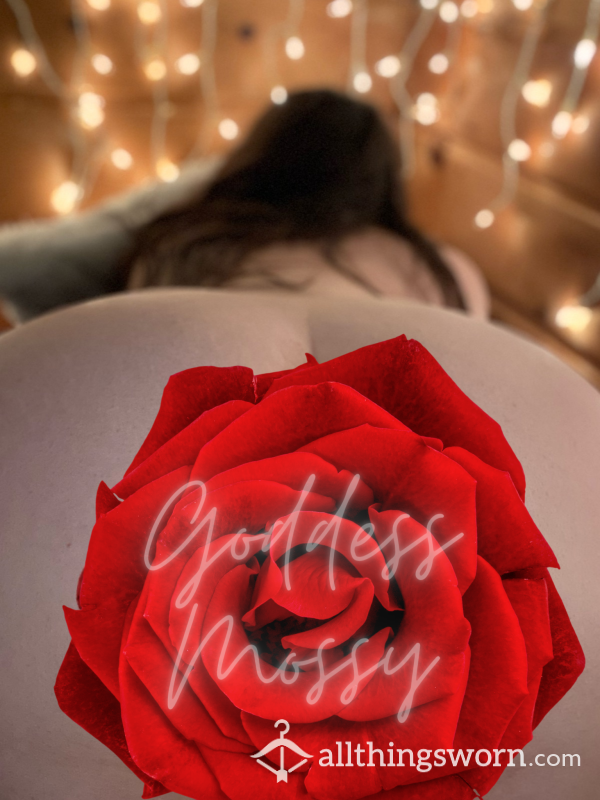 The Red Rose Plug Accentuates My Curvy Ass