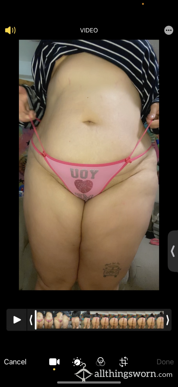 The Thong I Popped My 🍒 In (with Video)