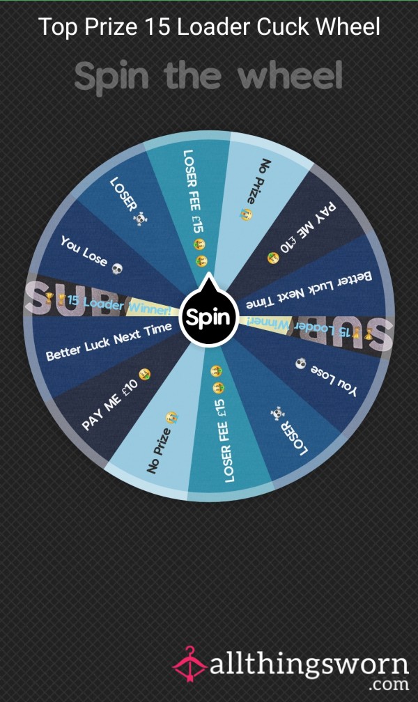The Ultimate Cuck Risk Wheel 🏆Bukakee 15 Loader Top Prize 🏆