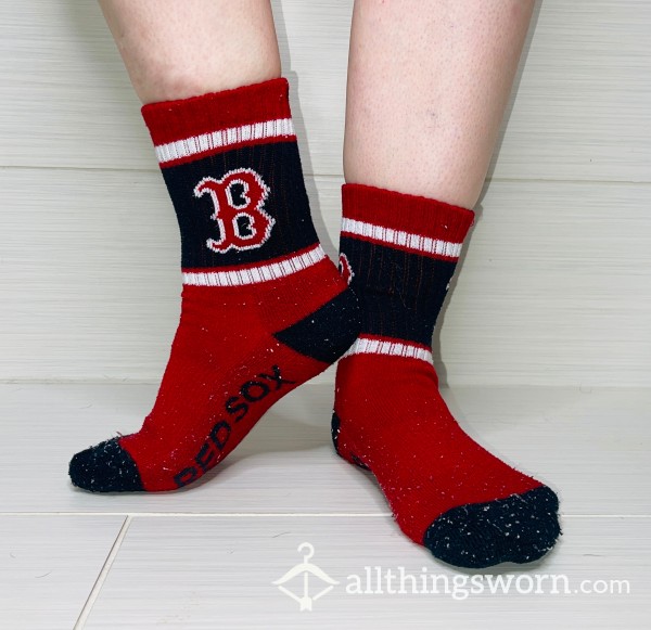 Thick And Soft Boston Red Sox Socks