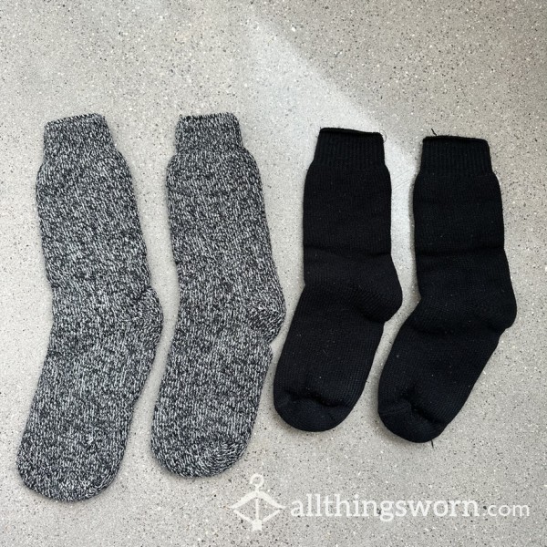Thick Fuzzy Slipper Socks