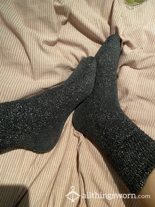 Thick Sparkly Socks
