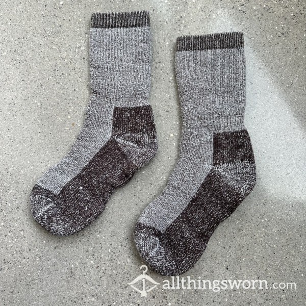 Thick Warm Fuzzy Winter Socks Brown