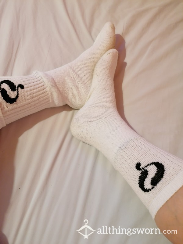 Thick, White Sports Socks 👣