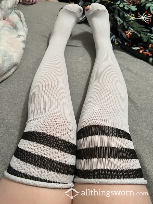 Thigh Highs With A Hole