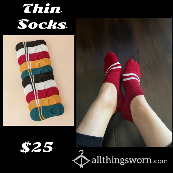 Thin Ankle Socks
