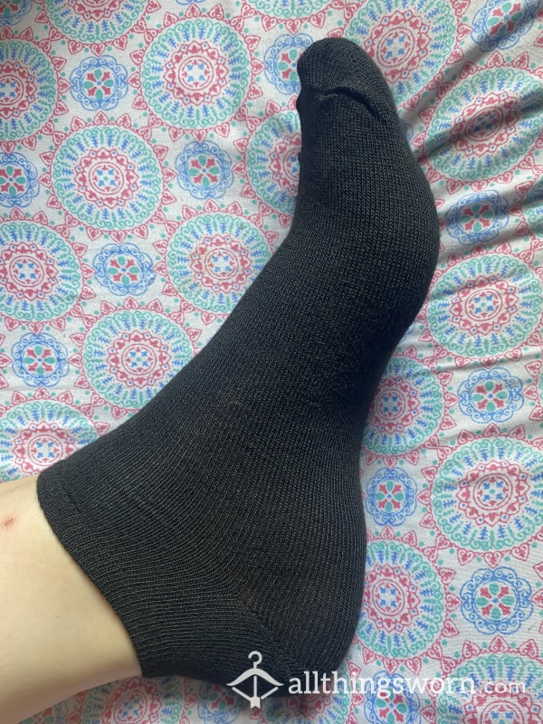 Thin Black Socks ❤️