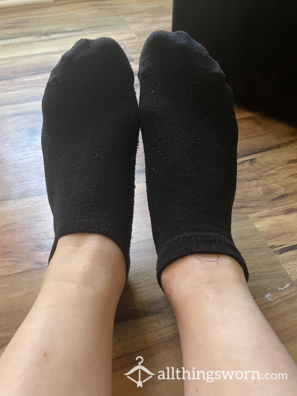 Thin Black Socks