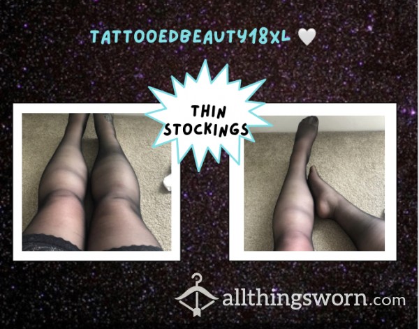 Thin Black Stockings