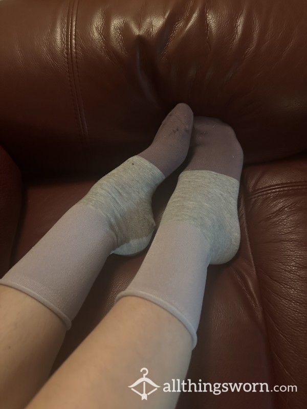Thin Cotton Striped Socks
