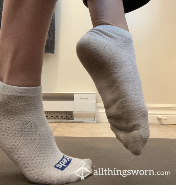 Thin Keds White Ankle Socks