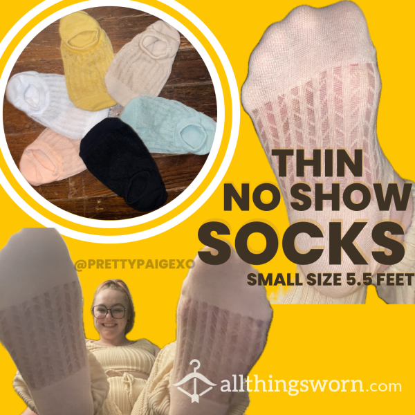 👣 Thin Lightweight No Show Socks🫶🏼 Breathable Material…48hr Wear+ 💋