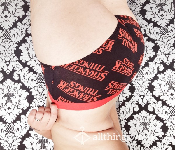 Things Are Getting Hot In The Upside Down... Stranger Things Panties Size 12
