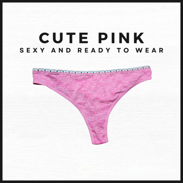 Thong :: Cute Pink