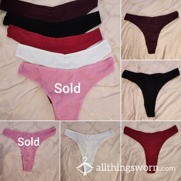 Thongs - 4 Colors Available