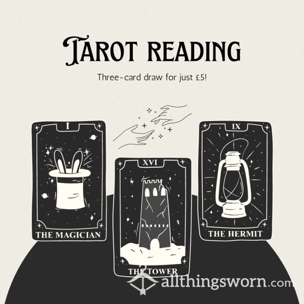 Three-card Tarot Reading