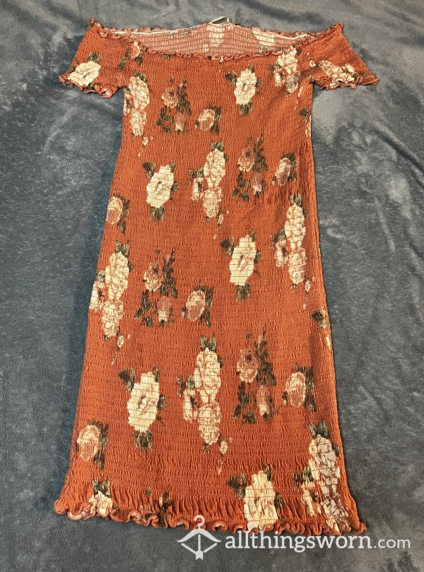Tight Floral Dress! Size S