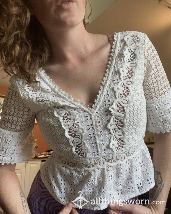 Tight Lacy Innocent Top