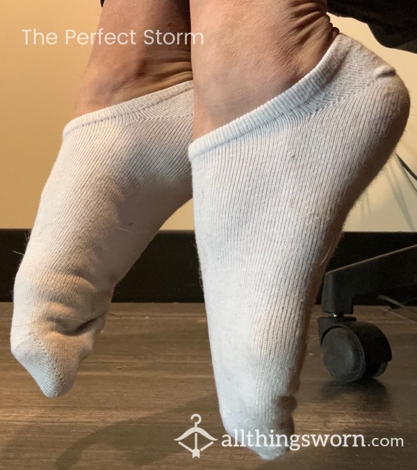Tight White Ankle Socks