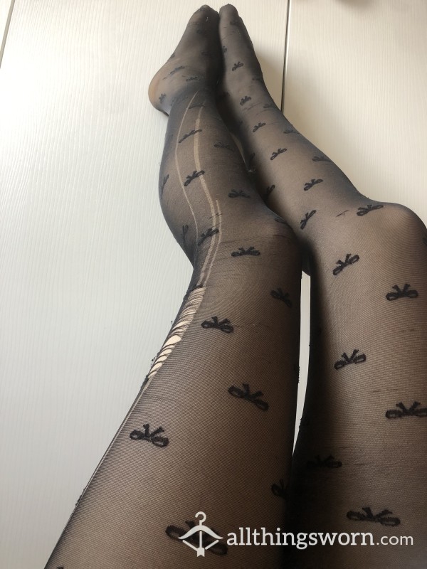 Tights With Little Bows