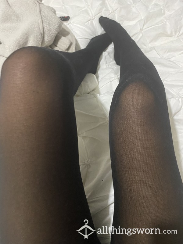 Tights Worn All Day