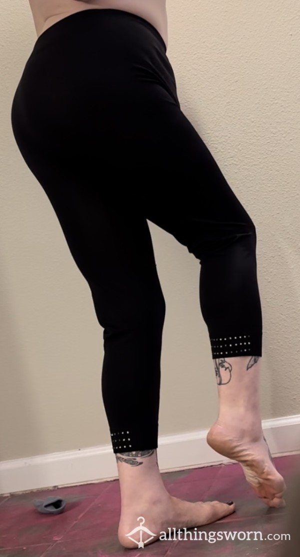 Tights Worn To Workout 4 Times And Then I Masturbated And Fell Asleep In Them Last Night!