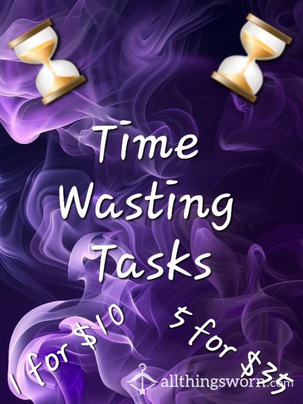 Time Wasting Tasks For Losers