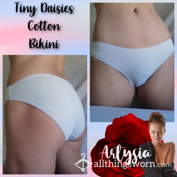Tiny Daisies Cotton Bikini