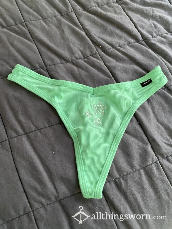 Tiny Green Thong  💕