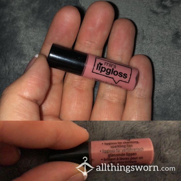 Tiny Pink Lip Gloss For Sis