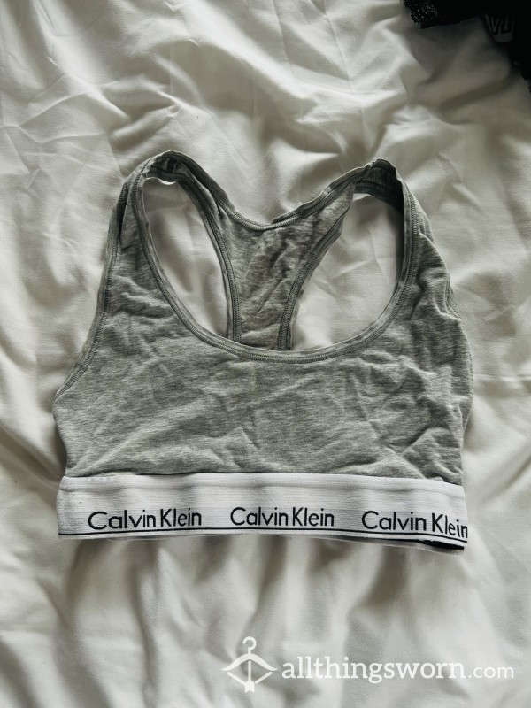 Tired Calvin Klein Bra ☕️