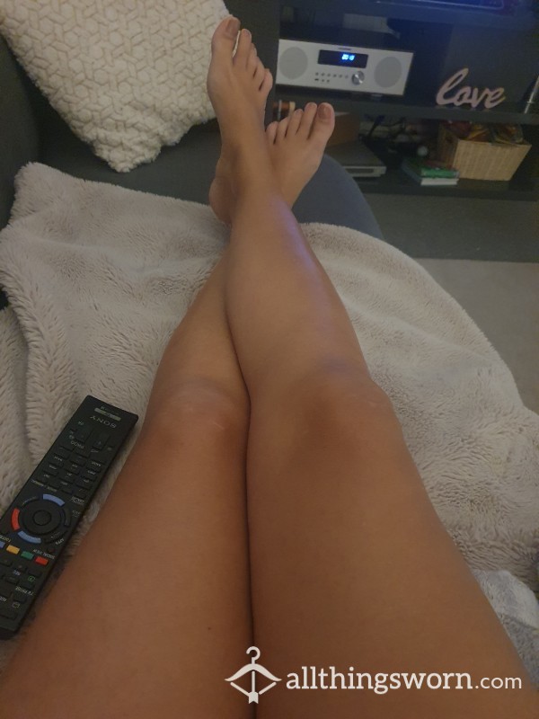 Tired Feet All Pampered After A Long Day At Work . Chill Time 🥰
