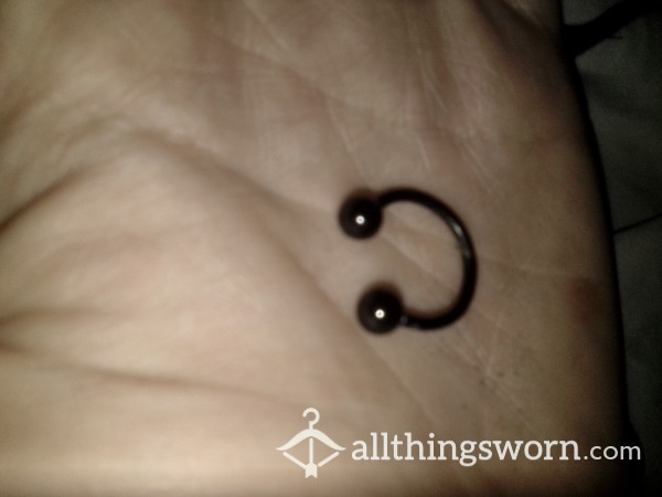 Titanium Nipple Rings Worn For Well Over A Year