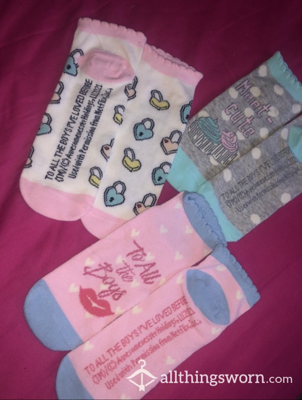 To All The Boys I Loved Before Socks🤍