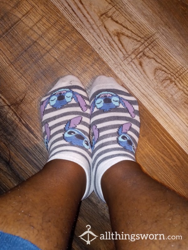 Today Socks Are Stich Themed