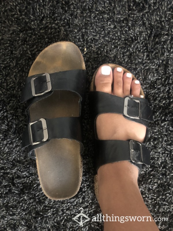 Toe Printed Sandals