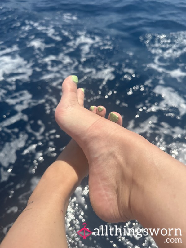 Toes At Sea ☀️🌊