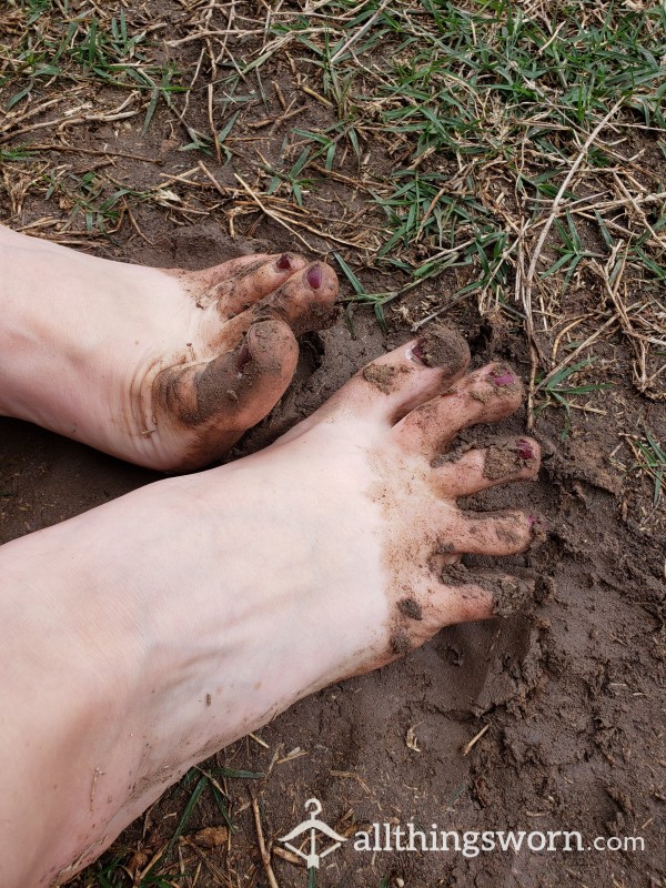 Squishing My Toes In The Mud