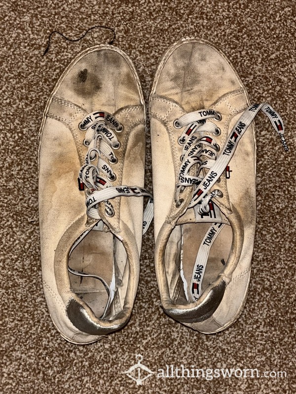 Tommy Hilfiger Really Well Worn Trainers