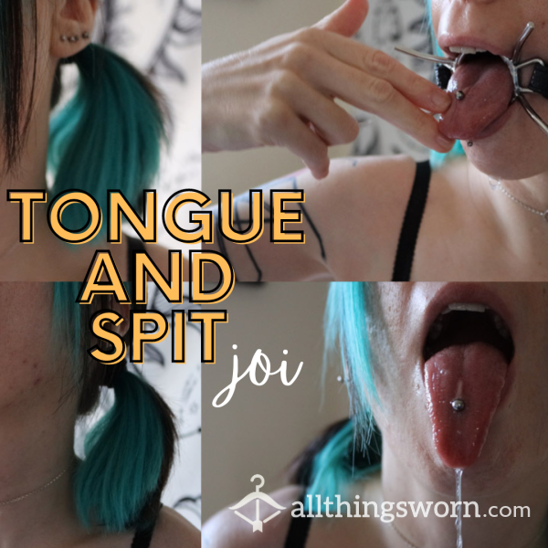 Tongue And Spit JOI / Video / £12