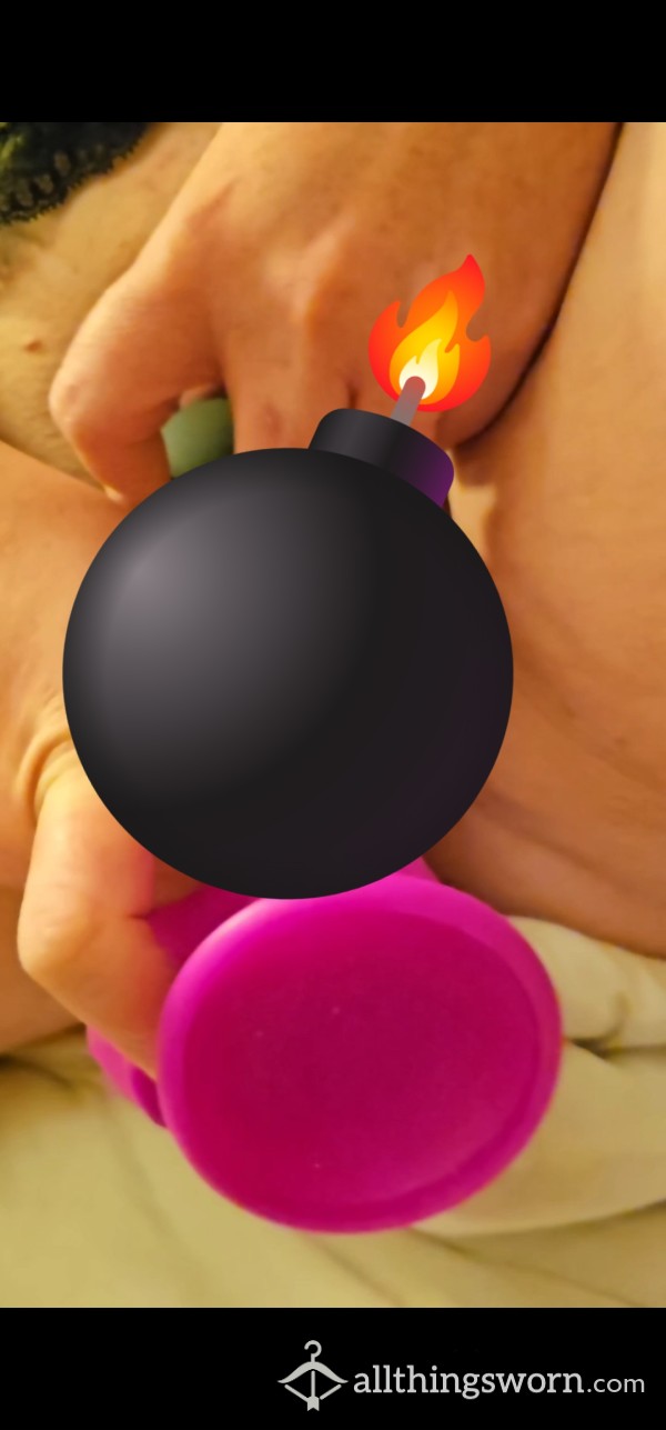 Toy And Dildo Play
