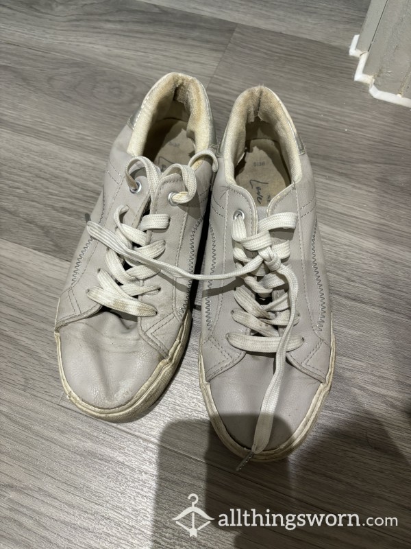 Trashed New Look Trainers