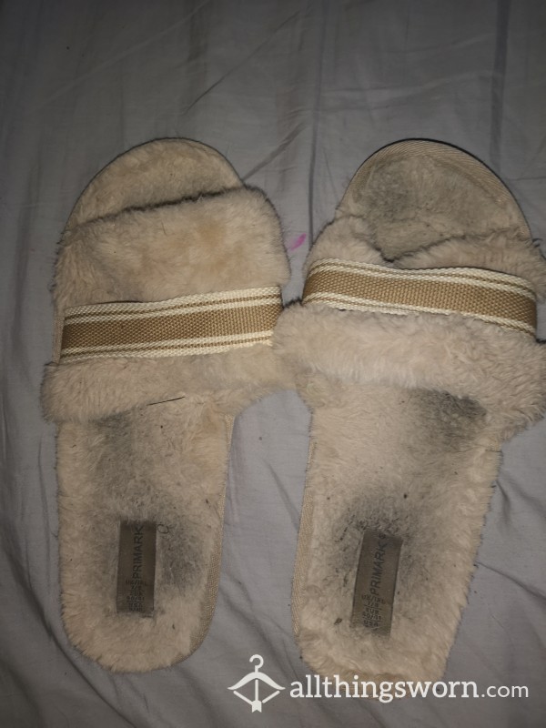 Trashed Well Worn Slippers
