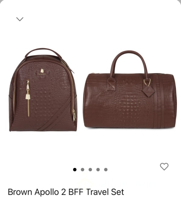 🥰 Treat Me To A Tote & Carry Travel Set 🥰 (Ebony, Hairy, Findom, Paypig, Financial Domination, Femdom, Petite)