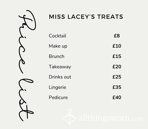 Treat Miss Lacey